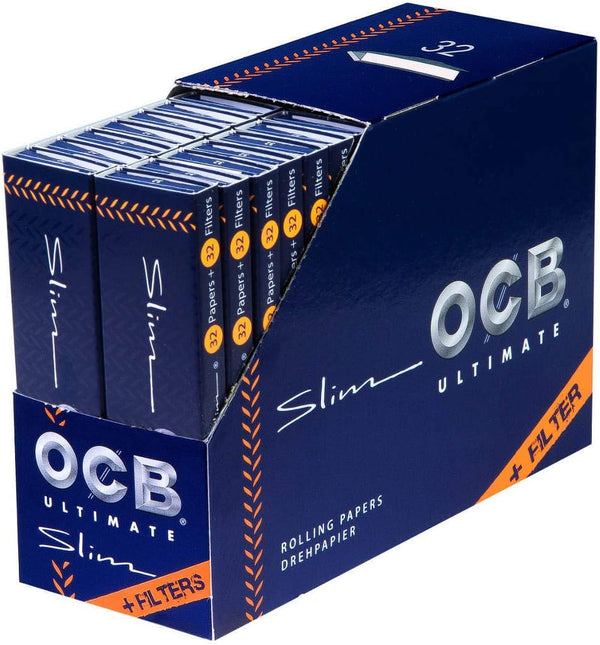 OCB Ultimate Slim with Tips - Wholesale | 32 Booklets
