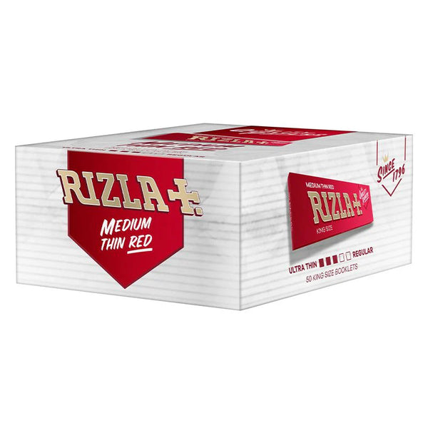 Rizla Papers Red - [50 Booklets]