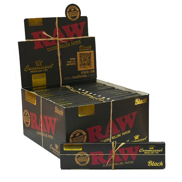 Raw Black Kingsize Slim - Wholesale | 50 Per Box