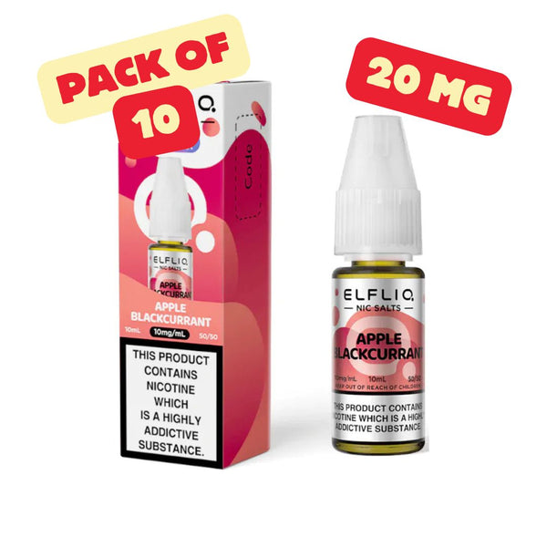 ELFLIQ Nic Salt - Wholesale | Box of 10 - vapewholesale24.co.uk ELFLIQ Nic Salt - Wholesale | Box of 10 - vapewholesale24.co.uk