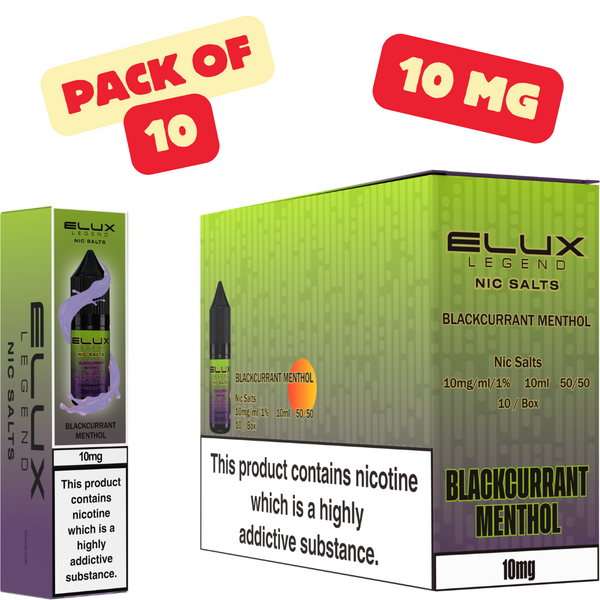 Blackcurrant Menthol / 10mg