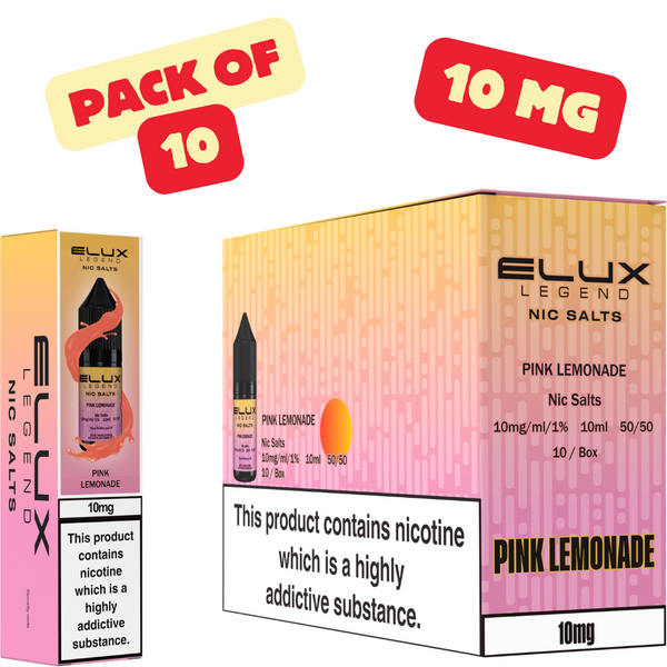 ELUX Nic Salts Wholesale | Pack of 10 - vapewholesale24.co.uk ELUX Nic Salts Wholesale | Pack of 10 - vapewholesale24.co.uk