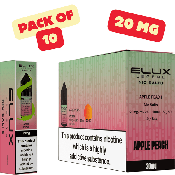 ELUX Nic Salts Wholesale | Pack of 10 - vapewholesale24.co.uk ELUX Nic Salts Wholesale | Pack of 10 - vapewholesale24.co.uk