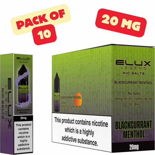 Blackcurrant Menthol / 20mg