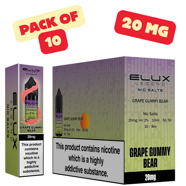 Grape Gummy Bear / 20mg