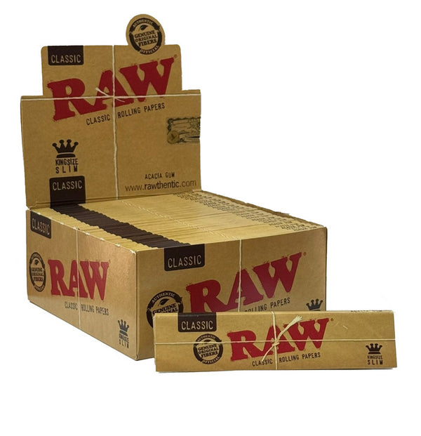 Raw Classic Kingsize Slim - Wholesale | 50 Booklets
